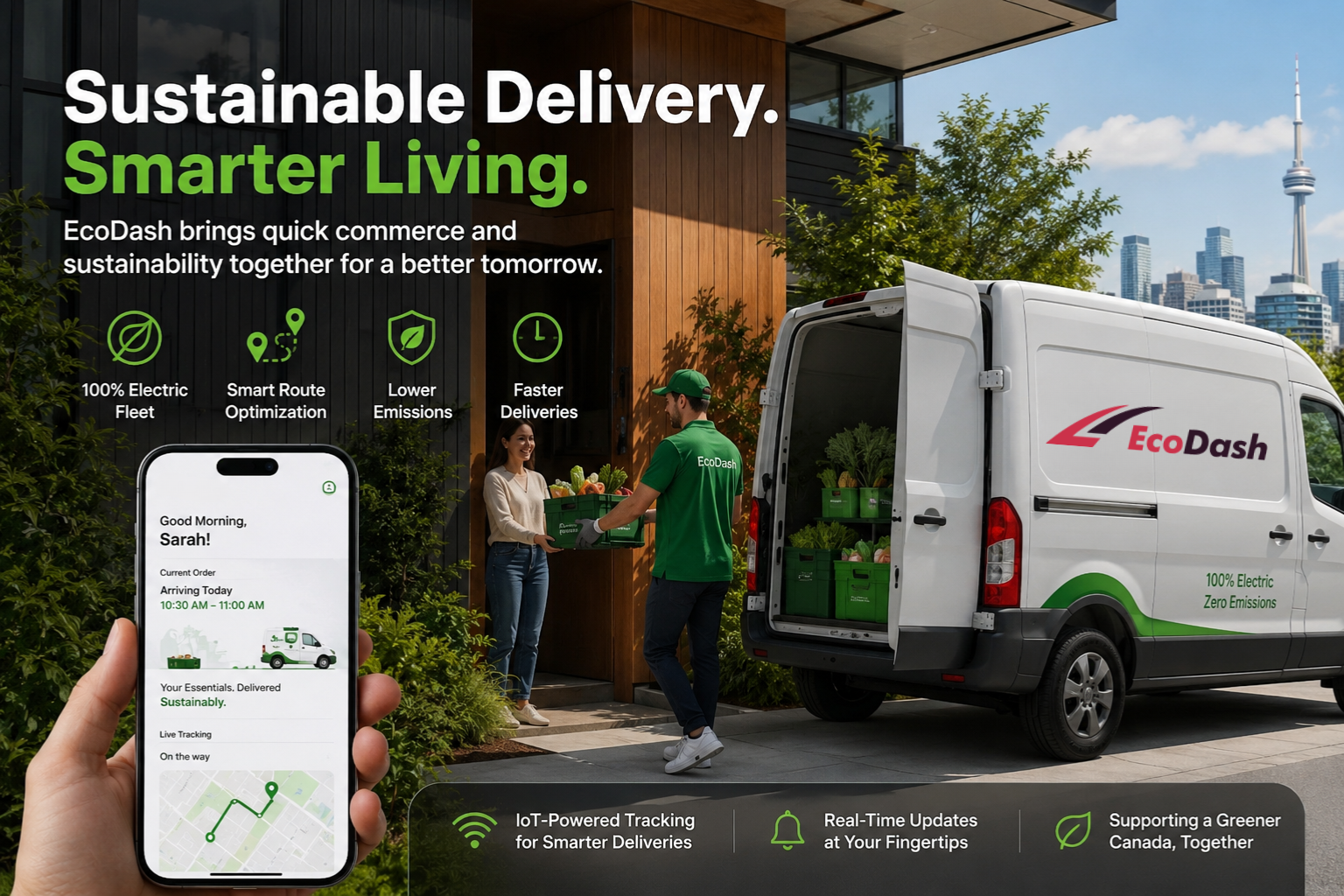 Sustainable Delivery Meets Smarter Living