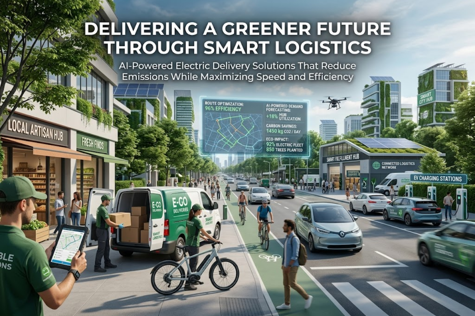 Delivering a Greener Future Through Smart Logistics